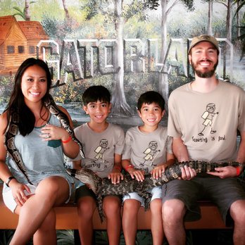 Gatorland - You wouldn't think by seeing this that I am deathly afraid of snakes. - Zoos Near Me - Orlando, Florida Gatorland - You wouldn't think by seeing this that I am deathly afraid of snakes. - Zoos Near Me - Orlando, Florida