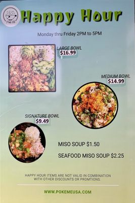 Menu photo 4 Poke Me Rancho Palos Verdes, CA