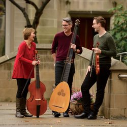 Chatham Baroque - (left to right) Patricia Halverson, Scott Pauley, and Andrew Fouts
(R. Alan Adams Photography)