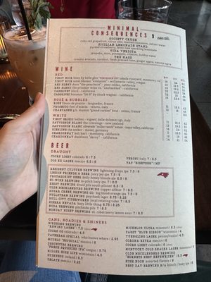 Menu photo 1 Culinary Dropout CHARLOTTE, NC Menu photo 1 Culinary Dropout CHARLOTTE, NC