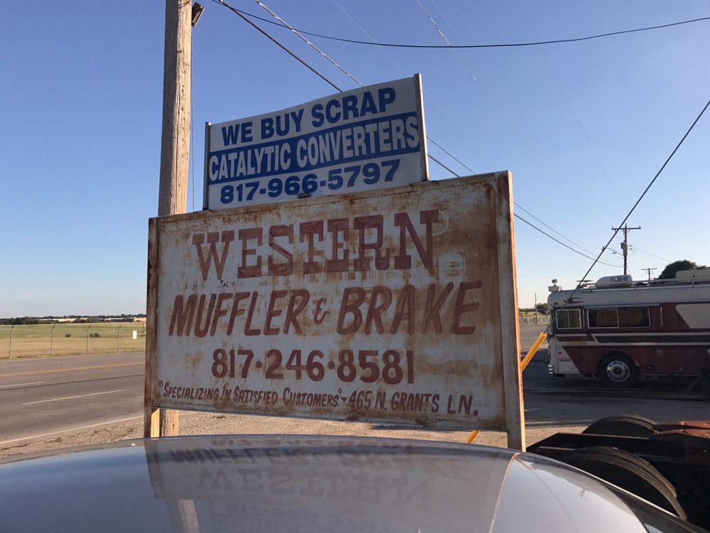 WESTERN MUFFLER & BRAKE Updated August 2024 465 N Grants Ln, Fort