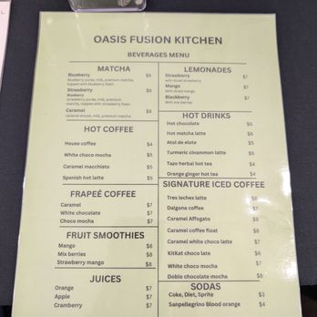 Oasis Fusion Kitchen - Waffles Near Me - San Francisco, California Oasis Fusion Kitchen - Waffles Near Me - San Francisco, California