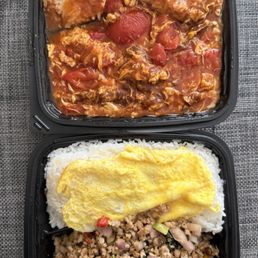 Thai Stir-fried Basil Pork with Rice