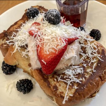 Cafe M - Coconut french toast - Breakfast & Brunch Near Me - Berkeley, California