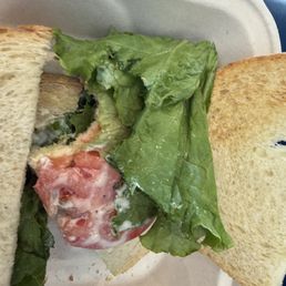 BLT (they forgot the Bacon),.   This is the quality they gave me.