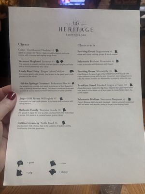 Menu photo 1 Heritage 147 Larchmont, NY