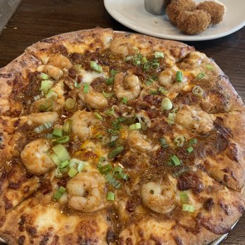 Pizza Byronz - NOLA BBQ shrimp pizza - Pizza Near Me - Baton Rouge, Louisiana Pizza Byronz - NOLA BBQ shrimp pizza - Pizza Near Me - Baton Rouge, Louisiana