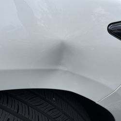 Vegas Paintless Dent Repair - The power of the wind, a downhill slope and a nice person that didn't return their shopping cart
