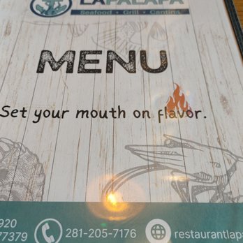 La Palapa Coastal Cantina - Menu - Seafood Near Me - Spring, Texas La Palapa Coastal Cantina - Menu - Seafood Near Me - Spring, Texas