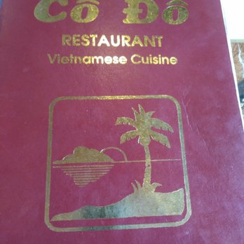 Co Do 2 - Menu cover - Vietnamese Near Me - Sacramento, California