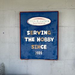 Dick & Jane's Sports Cards & Gaming - The sign shows how long they've been serving collectors in Jacksonville.