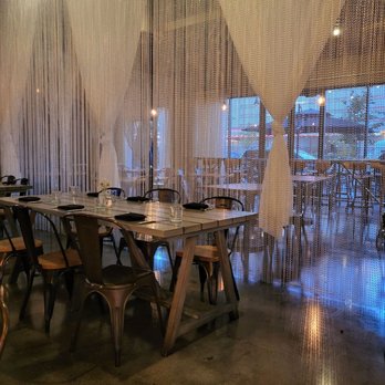 Cafe Whitney - Beaded room divider - New American Near Me - Reno, Nevada Cafe Whitney - Beaded room divider - New American Near Me - Reno, Nevada