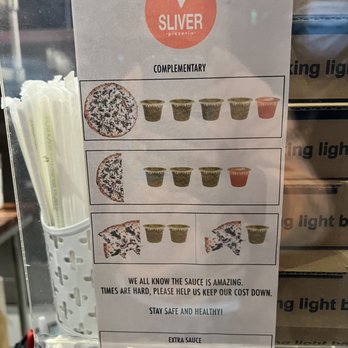 Sliver Pizzeria - Sauces - Pizza Near Me - Oakland, California Sliver Pizzeria - Sauces - Pizza Near Me - Oakland, California