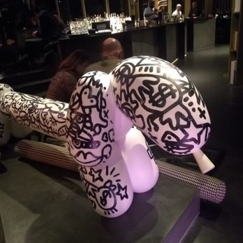 W Amsterdam - Neat sculpture in the lounge on the 6th floor - Hotels Near Me - Amsterdam, New Hampshire