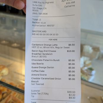 Portal Coffee - Eight items. Wed morning 2025-04-09 - Coffee & Tea Near Me - San Diego, California Portal Coffee - Eight items. Wed morning 2025-04-09 - Coffee & Tea Near Me - San Diego, California