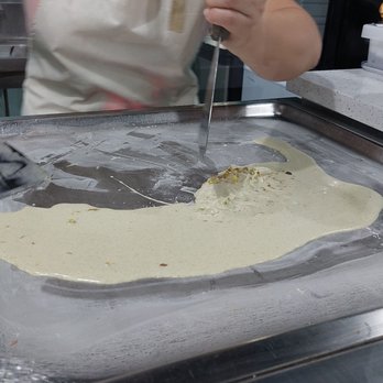 Sweet Tooth Rolled Ice Cream - a pastry being made - Desserts Near Me - Calgary, Alberta Sweet Tooth Rolled Ice Cream - a pastry being made - Desserts Near Me - Calgary, Alberta