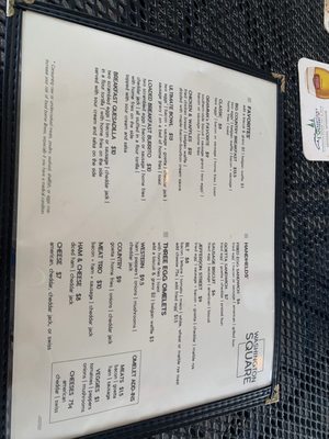 Menu photo 5 Washington Square Cafe Burlington, KY