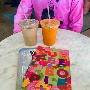 Dandy Lion Coffee - Coffee art books. Lavender latte and Thai tea - Coffee & Tea Near Me - Denver, Colorado Dandy Lion Coffee - Coffee art books. Lavender latte and Thai tea - Coffee & Tea Near Me - Denver, Colorado