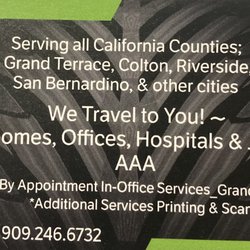 AAA Mobile Notary Services - Business Service Areas