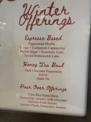 Menu photo 2 Scout Coffee Company Morro Bay, CA