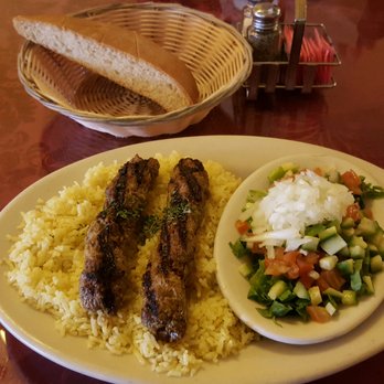 Moroccan Bites - Kabab, side salad, Moroccan bread - Moroccan Near Me - San Antonio, Texas
