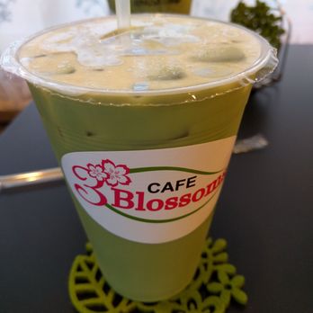 3 Blossoms Cafe - Blueberry matcha tea - Bubble Tea Near Me - Westminster, California 3 Blossoms Cafe - Blueberry matcha tea - Bubble Tea Near Me - Westminster, California