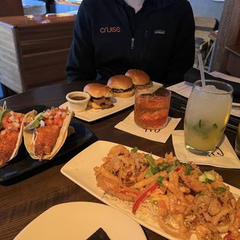 Chart House - Prime rib sliders, fish tacos, and Kim chee calamari - Seafood Near Me - Monterey, California Chart House - Prime rib sliders, fish tacos, and Kim chee calamari - Seafood Near Me - Monterey, California