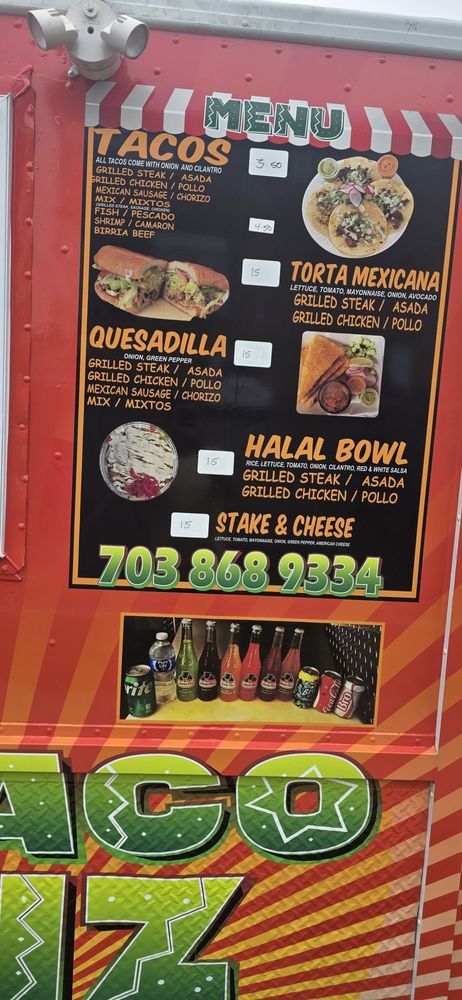 Food from El Taco Feliz