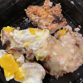 The Range Café - Breakfast chicken fried steak. (NOT ORDERED) - Mexican Near Me - Bernalillo, New Mexico