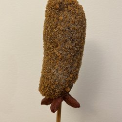 Chungchun - Squid ink cheese rice dog