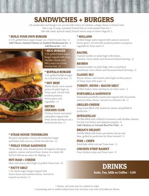 Menu photo 8 Metropolitan Steakhouse Leavenworth, KS Menu photo 8 Metropolitan Steakhouse Leavenworth, KS
