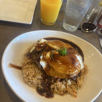 Moena Café - Loco moco with fried rice, incredible! - Cafes Near Me - Honolulu, Hawaii Moena Café - Loco moco with fried rice, incredible! - Cafes Near Me - Honolulu, Hawaii