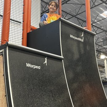 Sky Zone Trampoline Park - Warped area - Trampoline Parks Near Me - Carlsbad, California