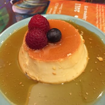 Los Cilantros - Flan de coco - Mexican Near Me - Berkeley, California Los Cilantros - Flan de coco - Mexican Near Me - Berkeley, California