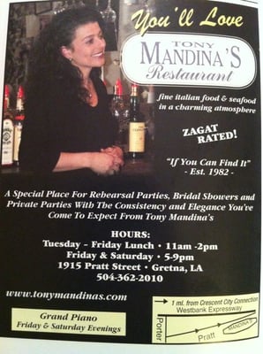 Tony Mandina's by null