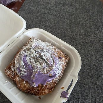 The Big Island Bakehouse - Ube croughnut - Bakeries Near Me - Keaau, Hawaii