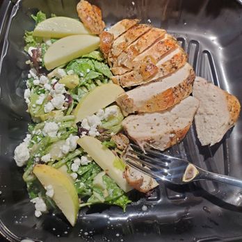 Atlantic Place - Seasonal apple salad with a side if grilled chicken- to go! - Pizza Near Me - Marshall, Minnesota