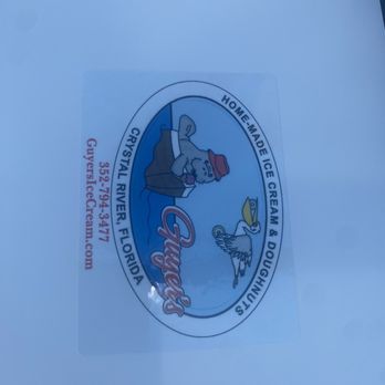 Guyer’s Ice Cream & Doughnuts - sticker - Ice Cream & Frozen Yogurt Near Me - Crystal River, Florida Guyer’s Ice Cream & Doughnuts - sticker - Ice Cream & Frozen Yogurt Near Me - Crystal River, Florida