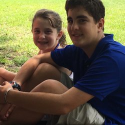 Darius Peikari, MD - Let me see... sweaty heads and red, white and blue beads. Yep, 4th of July picnic.