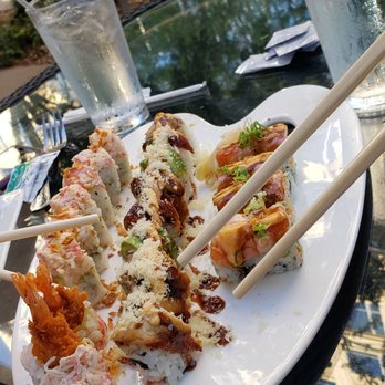 Pisces Sushi - Lil Bastard / Eel the Love / Hurricane... We weren't playing around! Epic! - Sushi Bars Near Me - Charlotte, North Carolina Pisces Sushi - Lil Bastard / Eel the Love / Hurricane... We weren't playing around! Epic! - Sushi Bars Near Me - Charlotte, North Carolina