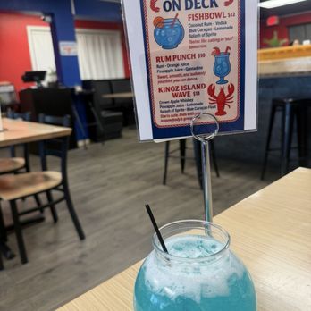 Krab Kingz - Fishbowl drink - Seafood Near Me - Fallon, Nevada