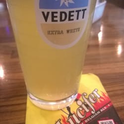 Bottled Dog - Vedett draft beer!