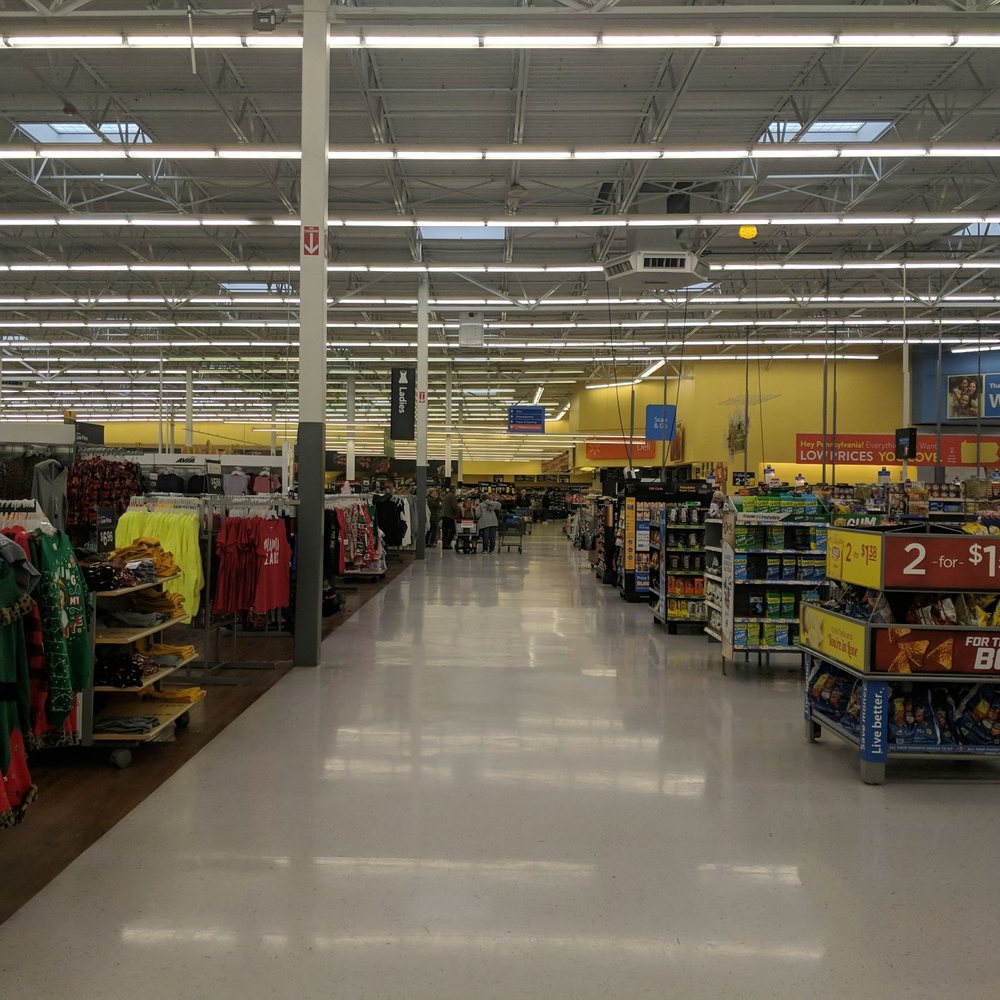 Walmart Supercenter - the inside of the store - Grocery Near Me - Butler, Pennsylvania Walmart Supercenter - the inside of the store - Grocery Near Me - Butler, Pennsylvania