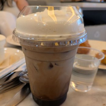 Papa d’Amour - @endoedibles on Instagram 09/05/26 ICED VIETNAMESE COFFEE LATTÉ - condensed milk cold foam - Bakeries Near Me - New York, New York