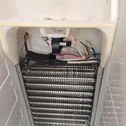 Ed's Affordable Appliance Repair - Evap motor repair Whirlpool side-by-side refrigerator