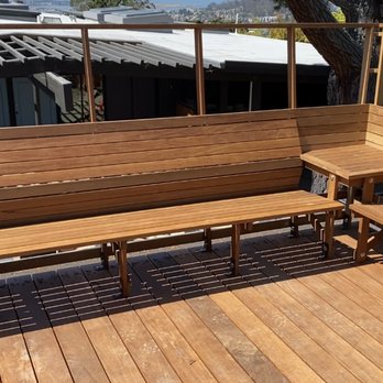 Andrew Lee Johnson Construction - Rooftop deck with patio seating. - Cabinetry Near Me Andrew Lee Johnson Construction - Rooftop deck with patio seating. - Cabinetry Near Me