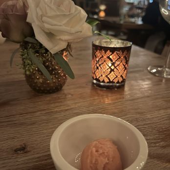 Signature Restaurant - Sorbet-pallet cleanser between dishes - New American Near Me - San Antonio, Texas Signature Restaurant - Sorbet-pallet cleanser between dishes - New American Near Me - San Antonio, Texas