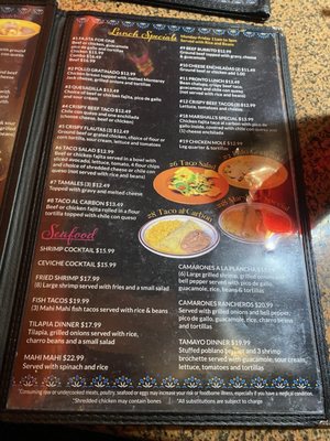 Menu photo 5 Las Palomas Mexican Restaurant Houston, TX Menu photo 5 Las Palomas Mexican Restaurant Houston, TX