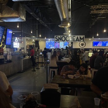 The Block - Inside. SNOCREAM - Asian Fusion Near Me - Annandale, Virginia