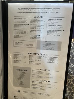 Menu photo 5 Johnny's Italian Steakhouse Thornton, CO Menu photo 5 Johnny's Italian Steakhouse Thornton, CO